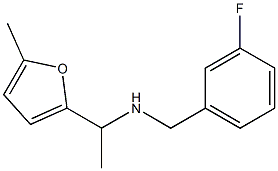  [(3-fluorophenyl)methyl][1-(5-methylfuran-2-yl)ethyl]amine