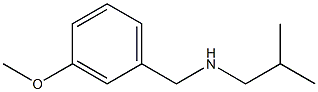 [(3-methoxyphenyl)methyl](2-methylpropyl)amine,,结构式