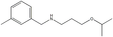 [(3-methylphenyl)methyl][3-(propan-2-yloxy)propyl]amine