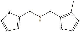 [(3-methylthiophen-2-yl)methyl](thiophen-2-ylmethyl)amine|