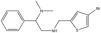 [(4-bromothiophen-2-yl)methyl][2-(dimethylamino)-2-phenylethyl]amine Structure