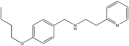  [(4-butoxyphenyl)methyl][2-(pyridin-2-yl)ethyl]amine