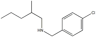 [(4-chlorophenyl)methyl](2-methylpentyl)amine Struktur