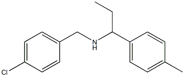 [(4-chlorophenyl)methyl][1-(4-methylphenyl)propyl]amine
