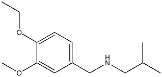 [(4-ethoxy-3-methoxyphenyl)methyl](2-methylpropyl)amine 化学構造式