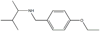 [(4-ethoxyphenyl)methyl](3-methylbutan-2-yl)amine Structure