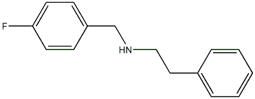 [(4-fluorophenyl)methyl](2-phenylethyl)amine Structure