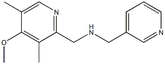 [(4-methoxy-3,5-dimethylpyridin-2-yl)methyl](pyridin-3-ylmethyl)amine