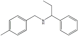 [(4-methylphenyl)methyl](1-phenylpropyl)amine Struktur