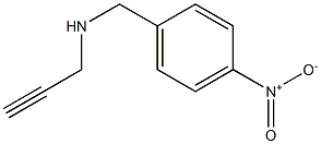 [(4-nitrophenyl)methyl](prop-2-yn-1-yl)amine,,结构式