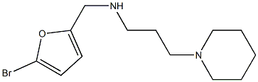 [(5-bromofuran-2-yl)methyl][3-(piperidin-1-yl)propyl]amine