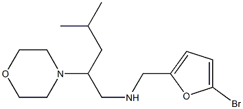  [(5-bromofuran-2-yl)methyl][4-methyl-2-(morpholin-4-yl)pentyl]amine