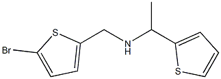 [(5-bromothiophen-2-yl)methyl][1-(thiophen-2-yl)ethyl]amine|
