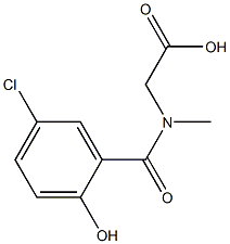 [(5-chloro-2-hydroxybenzoyl)(methyl)amino]acetic acid