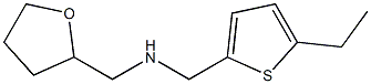 [(5-ethylthiophen-2-yl)methyl](oxolan-2-ylmethyl)amine Structure