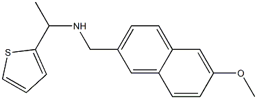 [(6-methoxynaphthalen-2-yl)methyl][1-(thiophen-2-yl)ethyl]amine