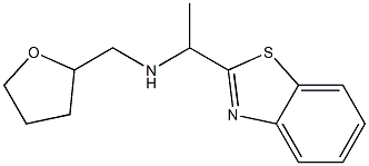 [1-(1,3-benzothiazol-2-yl)ethyl](oxolan-2-ylmethyl)amine