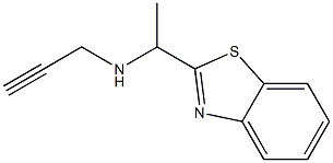 [1-(1,3-benzothiazol-2-yl)ethyl](prop-2-yn-1-yl)amine Struktur