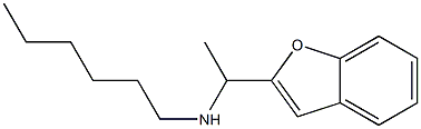 [1-(1-benzofuran-2-yl)ethyl](hexyl)amine