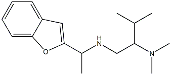  [1-(1-benzofuran-2-yl)ethyl][2-(dimethylamino)-3-methylbutyl]amine