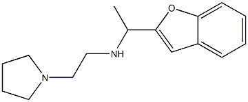 [1-(1-benzofuran-2-yl)ethyl][2-(pyrrolidin-1-yl)ethyl]amine