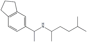 [1-(2,3-dihydro-1H-inden-5-yl)ethyl](5-methylhexan-2-yl)amine