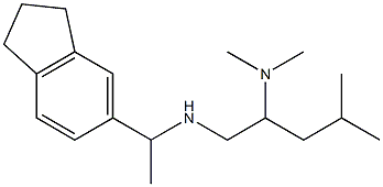 [1-(2,3-dihydro-1H-inden-5-yl)ethyl][2-(dimethylamino)-4-methylpentyl]amine