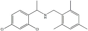  [1-(2,4-dichlorophenyl)ethyl][(2,4,6-trimethylphenyl)methyl]amine