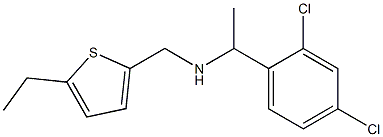 [1-(2,4-dichlorophenyl)ethyl][(5-ethylthiophen-2-yl)methyl]amine