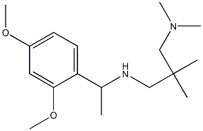 [1-(2,4-dimethoxyphenyl)ethyl]({2-[(dimethylamino)methyl]-2-methylpropyl})amine