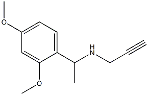[1-(2,4-dimethoxyphenyl)ethyl](prop-2-yn-1-yl)amine