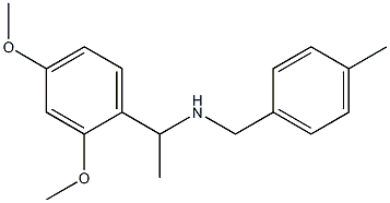 [1-(2,4-dimethoxyphenyl)ethyl][(4-methylphenyl)methyl]amine