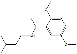 [1-(2,5-dimethoxyphenyl)ethyl](3-methylbutyl)amine|