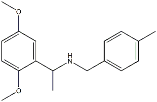 [1-(2,5-dimethoxyphenyl)ethyl][(4-methylphenyl)methyl]amine