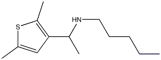 [1-(2,5-dimethylthiophen-3-yl)ethyl](pentyl)amine