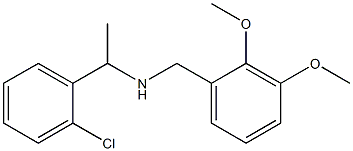 [1-(2-chlorophenyl)ethyl][(2,3-dimethoxyphenyl)methyl]amine