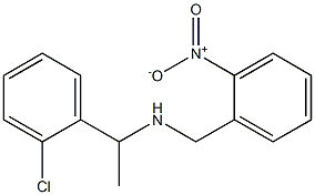 [1-(2-chlorophenyl)ethyl][(2-nitrophenyl)methyl]amine