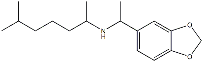 [1-(2H-1,3-benzodioxol-5-yl)ethyl](6-methylheptan-2-yl)amine