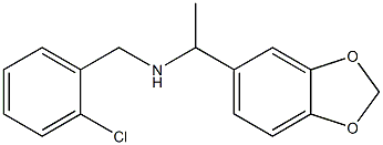 [1-(2H-1,3-benzodioxol-5-yl)ethyl][(2-chlorophenyl)methyl]amine