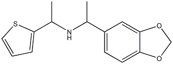 [1-(2H-1,3-benzodioxol-5-yl)ethyl][1-(thiophen-2-yl)ethyl]amine|