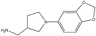 [1-(2H-1,3-benzodioxol-5-yl)pyrrolidin-3-yl]methanamine