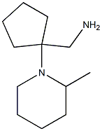 [1-(2-methylpiperidin-1-yl)cyclopentyl]methylamine