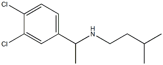 [1-(3,4-dichlorophenyl)ethyl](3-methylbutyl)amine