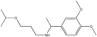 [1-(3,4-dimethoxyphenyl)ethyl][3-(propan-2-yloxy)propyl]amine