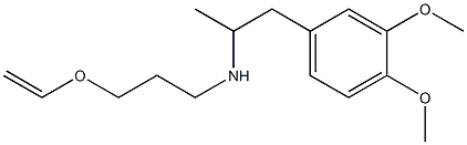 [1-(3,4-dimethoxyphenyl)propan-2-yl][3-(ethenyloxy)propyl]amine