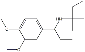 [1-(3,4-dimethoxyphenyl)propyl](2-methylbutan-2-yl)amine