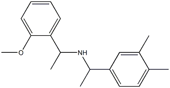  [1-(3,4-dimethylphenyl)ethyl][1-(2-methoxyphenyl)ethyl]amine