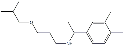 [1-(3,4-dimethylphenyl)ethyl][3-(2-methylpropoxy)propyl]amine