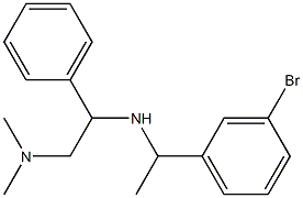 [1-(3-bromophenyl)ethyl][2-(dimethylamino)-1-phenylethyl]amine|