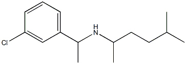 [1-(3-chlorophenyl)ethyl](5-methylhexan-2-yl)amine